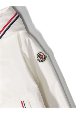 white cotton jacket MONCLER KIDS | 1A000155968E032